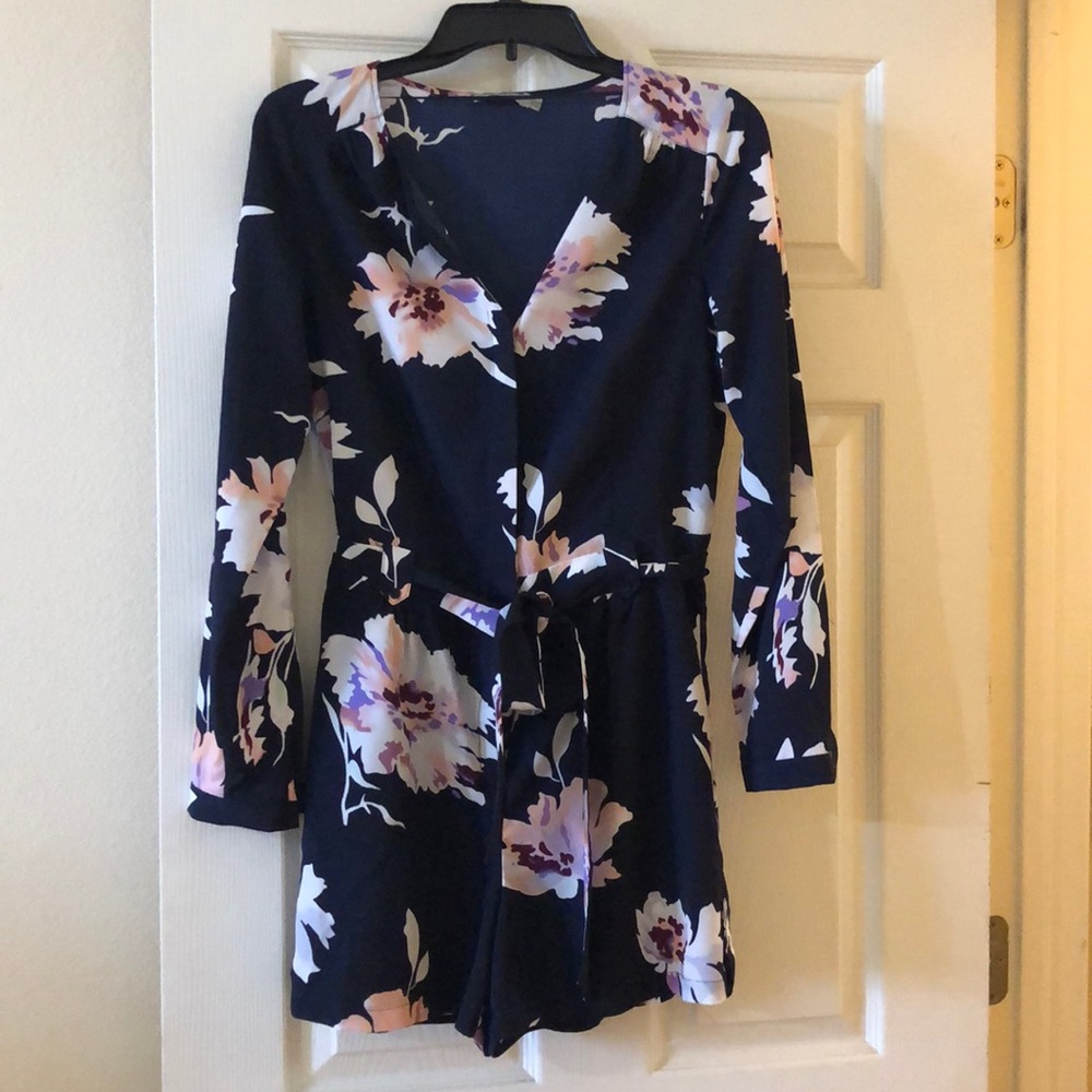 Navy blue Romper